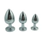 kit 3 plugs anales de acero