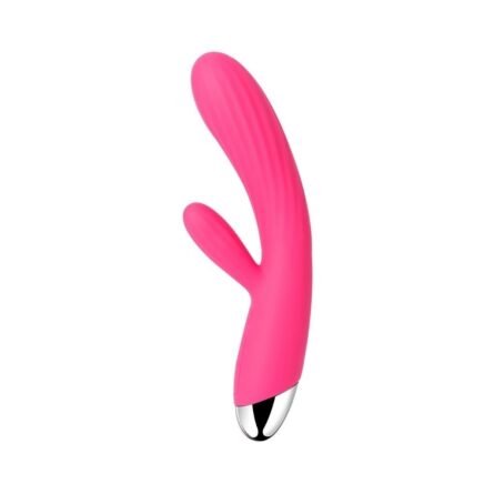 svakom angel vibrador rabbit punto g y clítoris con calor