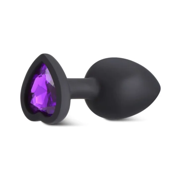 plug anal silicona strass