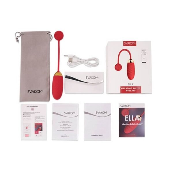 svakom ella neo huevo vibrador bala bluetooth app