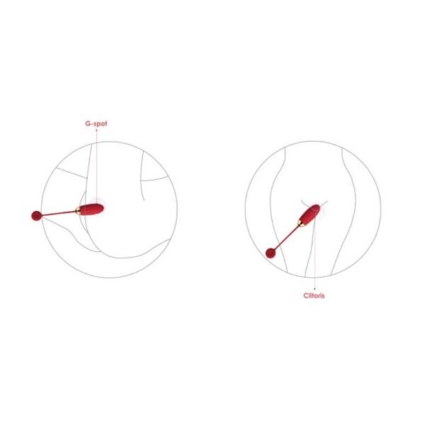 svakom ella neo huevo vibrador bala bluetooth app