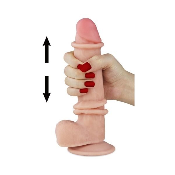 dildo Lovetoy 8'' Sliding Skin