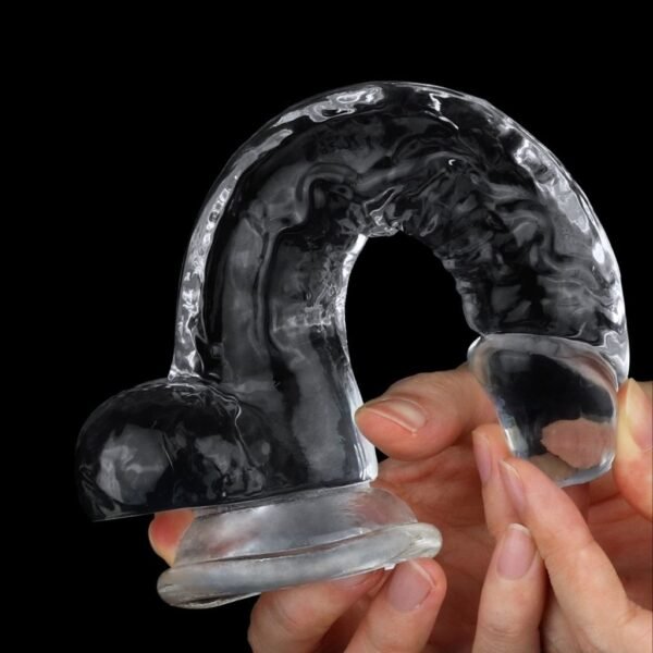 dildo transparente Lovetoy 7.5"