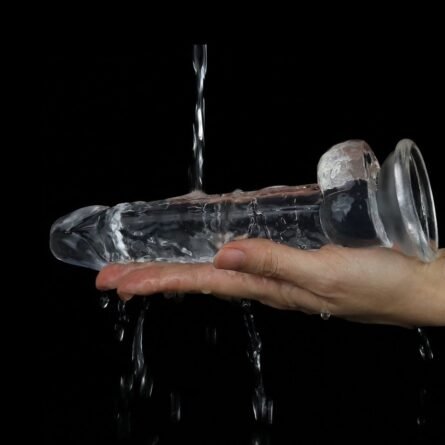 dildo transparente Lovetoy 7.5"