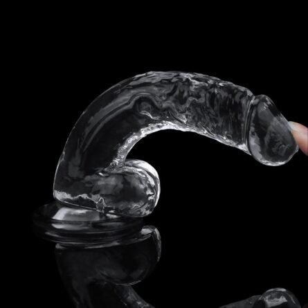 dildo transparente Lovetoy 7.5"