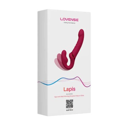 lovense lapis harness dildo strapless doble extremo argentina
