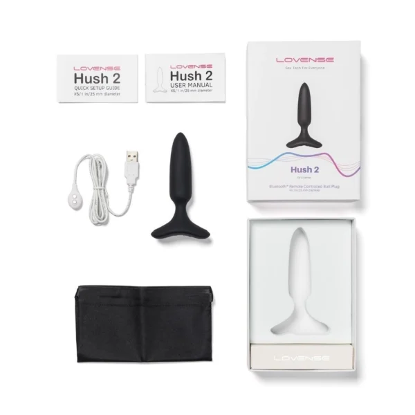 lovense hush 2 xs plug anal pequeño argentina